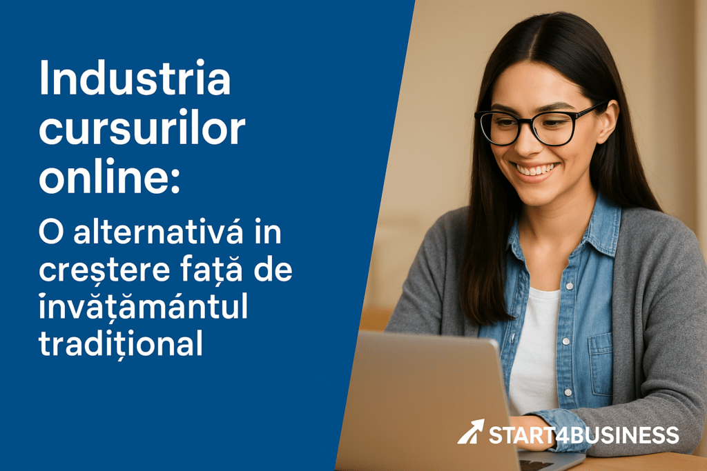 Industria cursurilor online: O alternativă în creștere față de învățământul tradițional